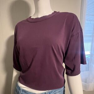 Free people black cherry Dk plum OB2151720  Women's Top